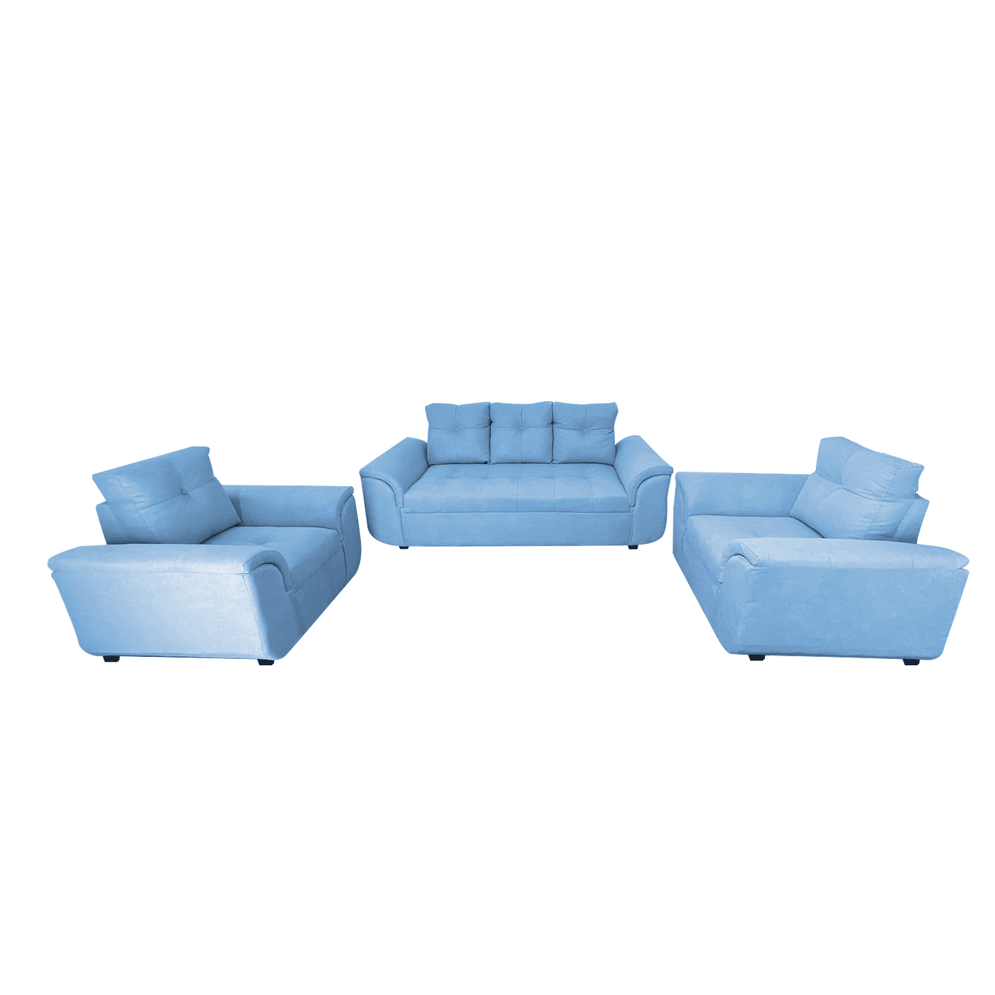 Living 3.1.1 Oxford - Tela (Lino Soft) Azul