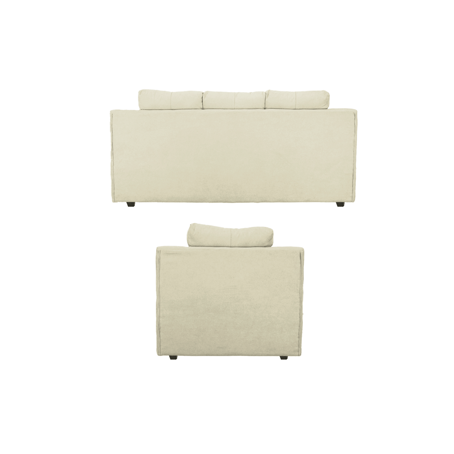Living Dubái 3.1.1 - Tela (Lino Soft) Beige