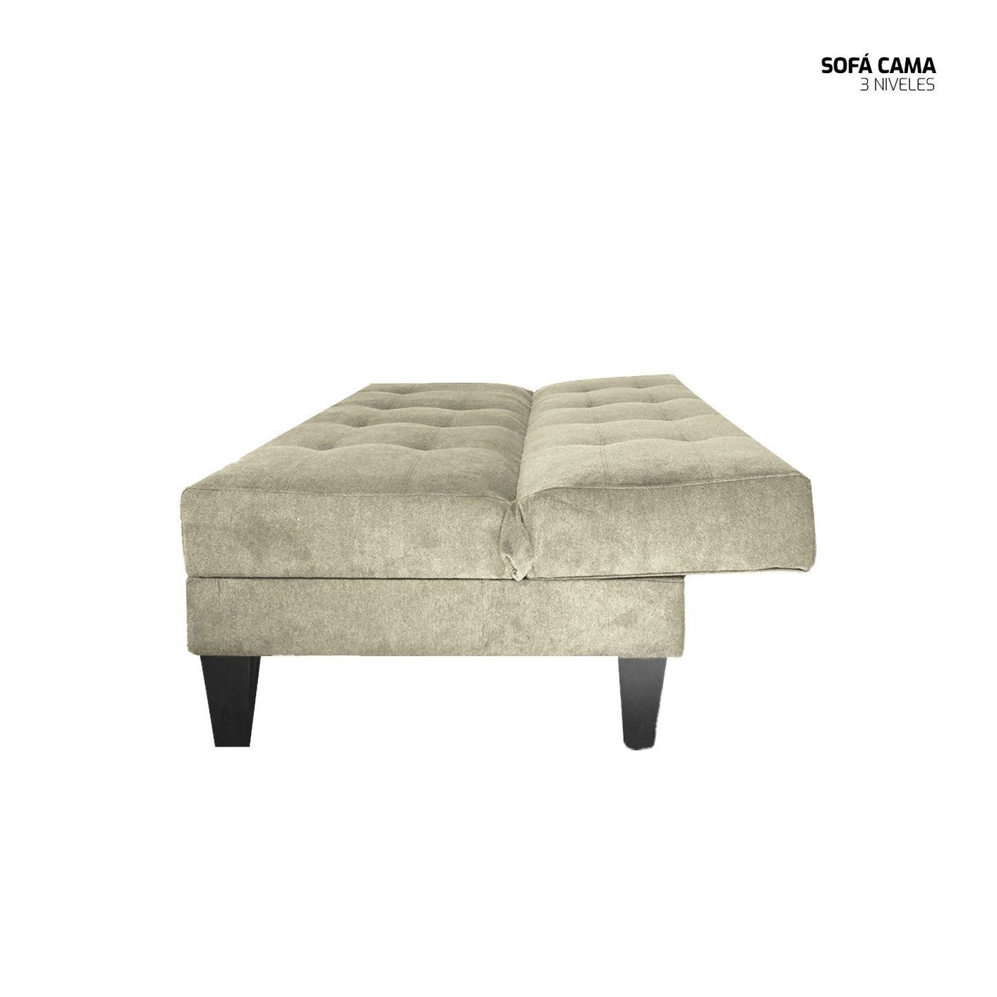 Sofá Cama Atenas - Tela (Lino Soft) Beige