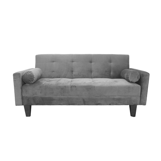 Sofa Cama Virginia - Felpa Gris