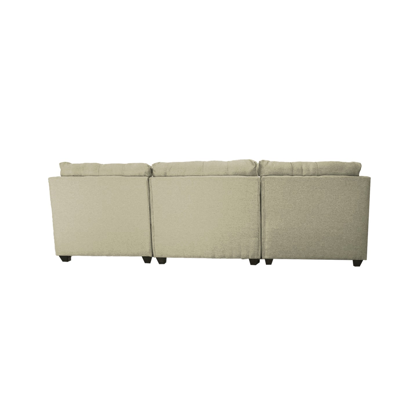 Seccional Nebraska - Tela (Lino Soft) Beige