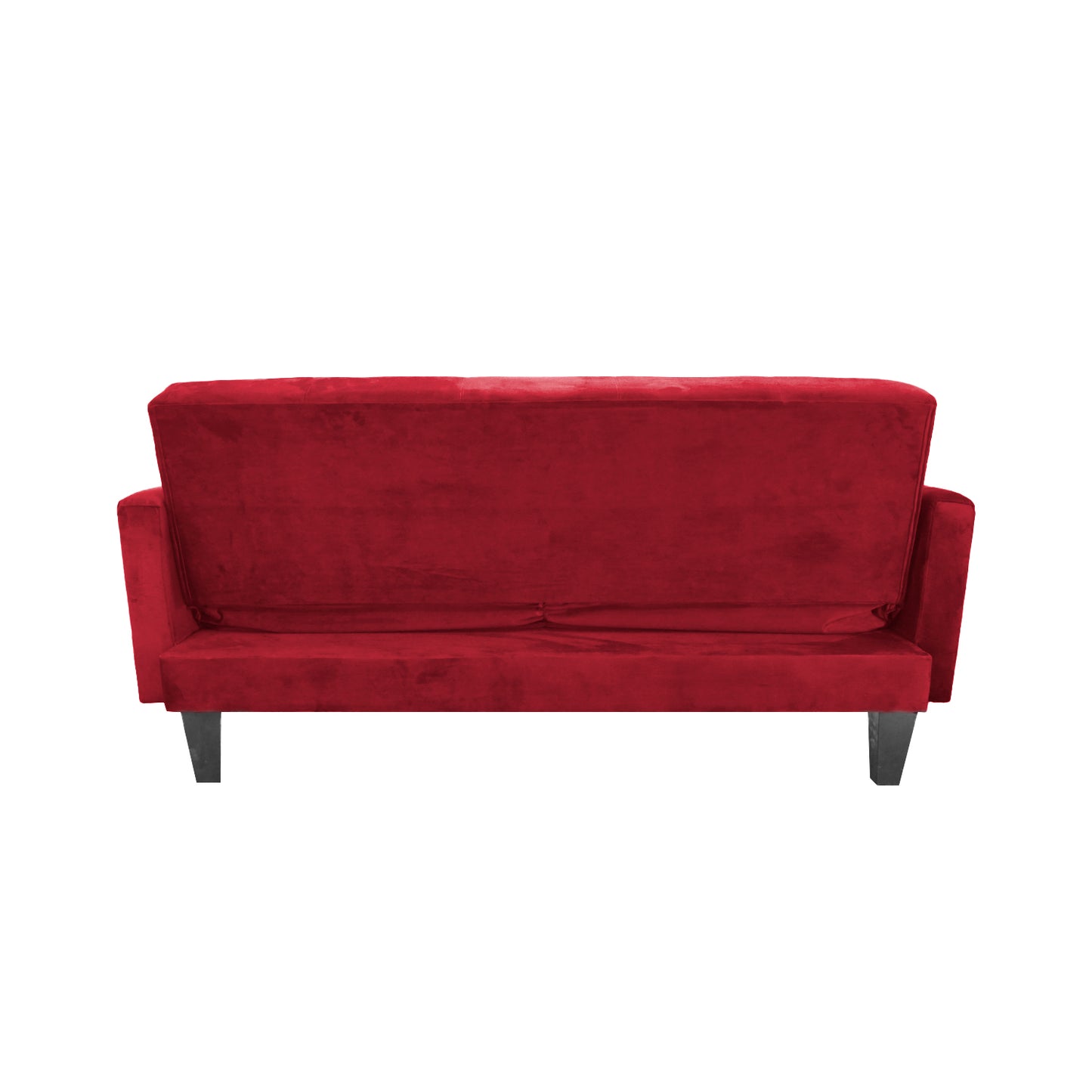 Sofa Cama Virginia - Felpa Burdeo