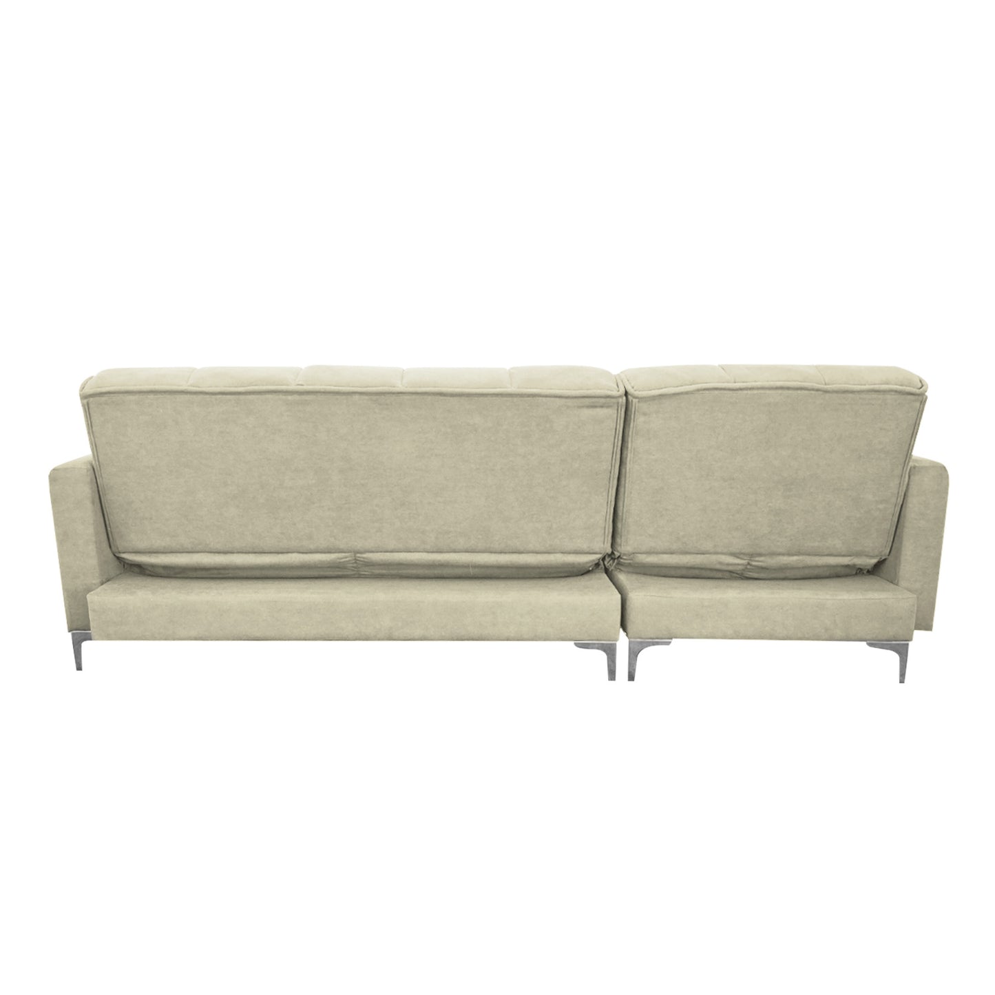 Seccional Reclinable Dakota - Tela (Lino Soft) Beige