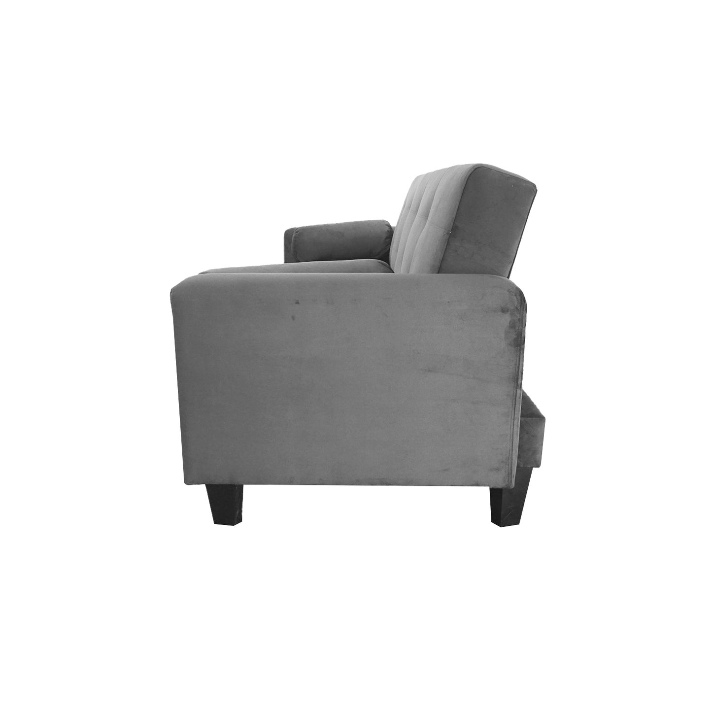 Sofa Cama Virginia - Felpa Gris