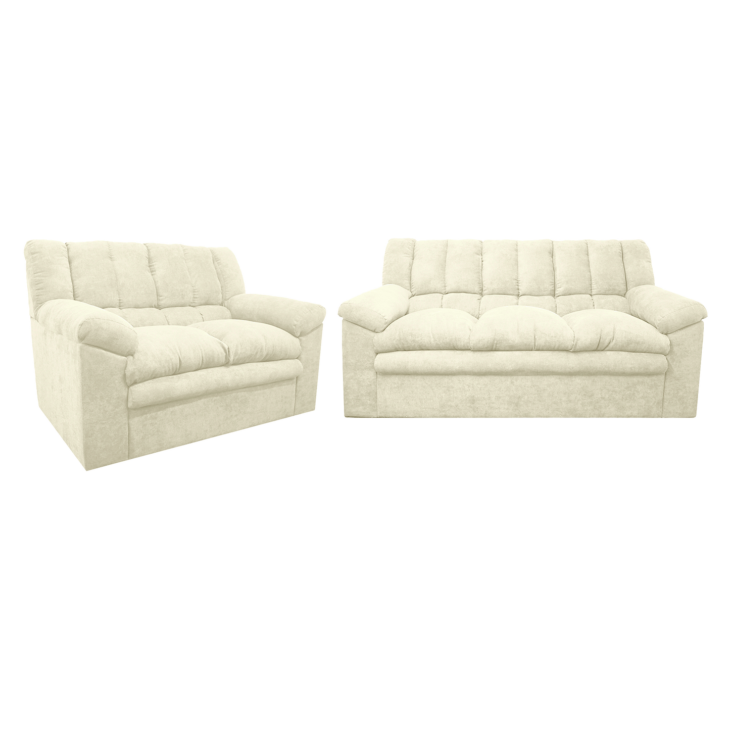 Sofa Georgia 3.2 - Tela (Lino Soft) Beige