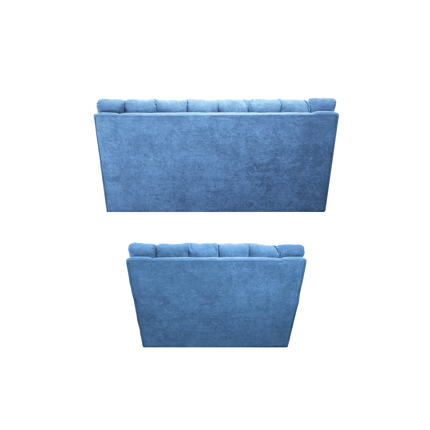 Sofa Georgia 3.2 - Tela (Lino Soft) Azul