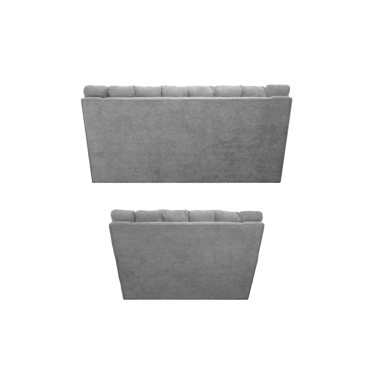 Sofa Georgia 3.2 - Tela (Lino Soft) Gris