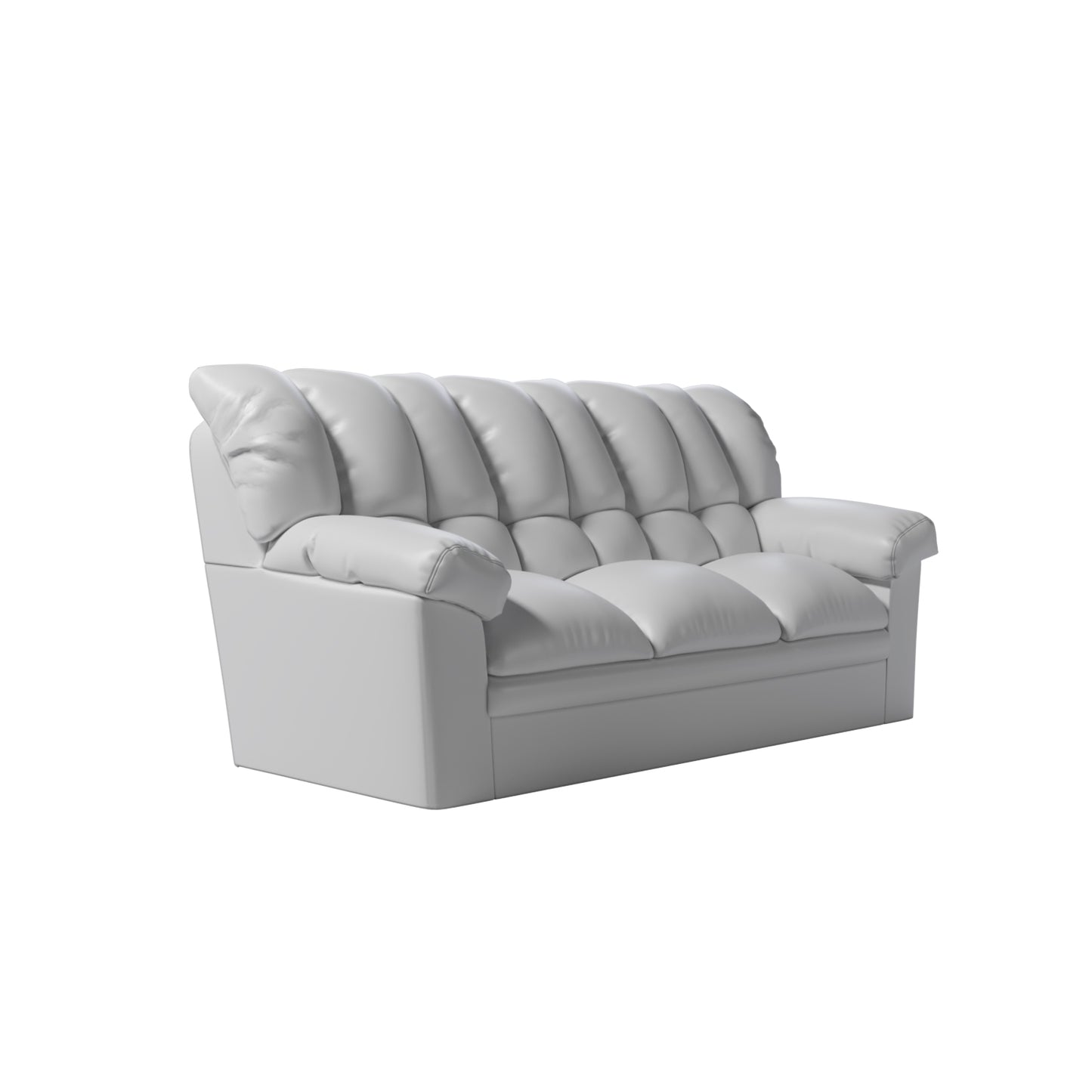 Sofa Georgia 3.2 - PU Blanco