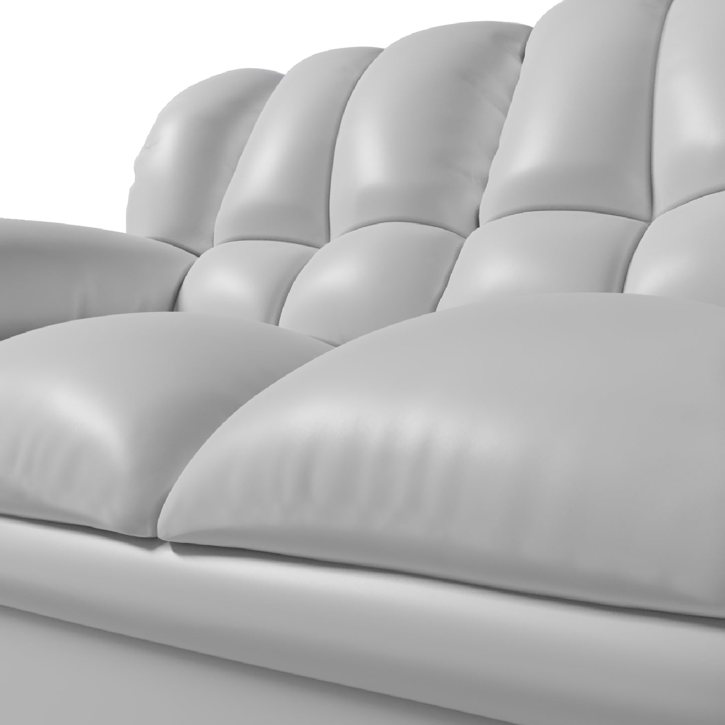 Sofa Georgia 3.2 - PU Blanco